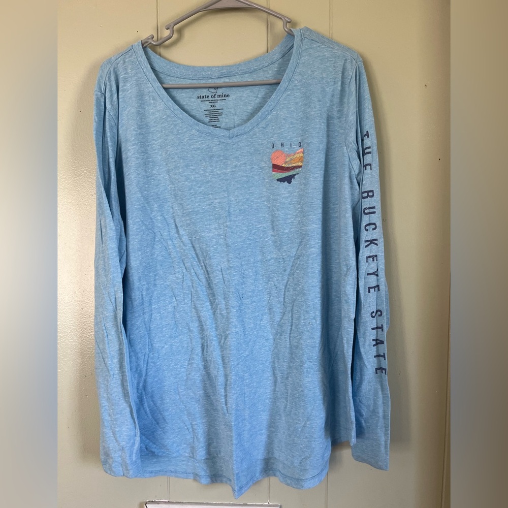 State of Mine Blue Long Sleeve Shirt
